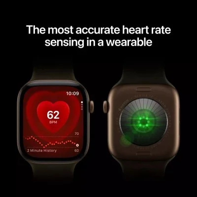 Apple Watch Series 12 GPS + Cellular 46mm Space Grey Aluminium Case with Navy Blue Sport Band - M/L